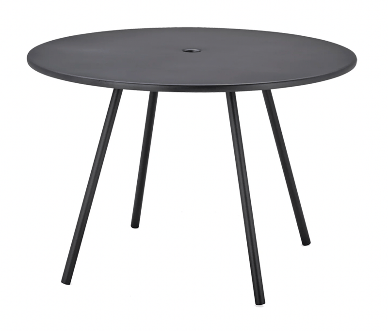 Area Table - Cane Line - Outdoor Furniture - Lava Grey - HORNE