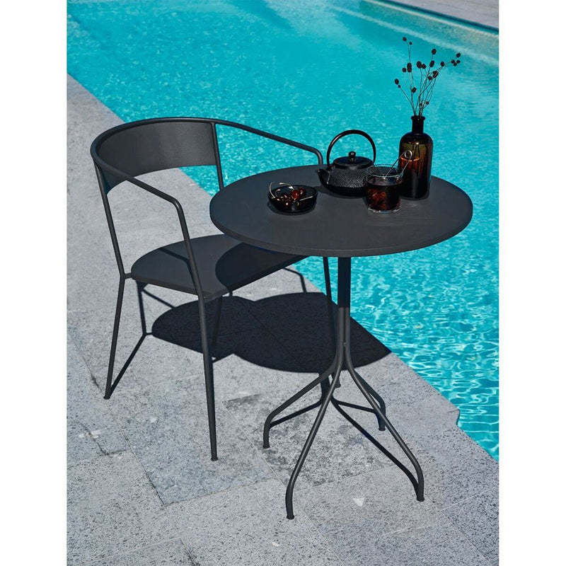 Arholma Chair - Skargaarden - Outdoor Furniture - Grey Agora Fossil Cushion - HORNE