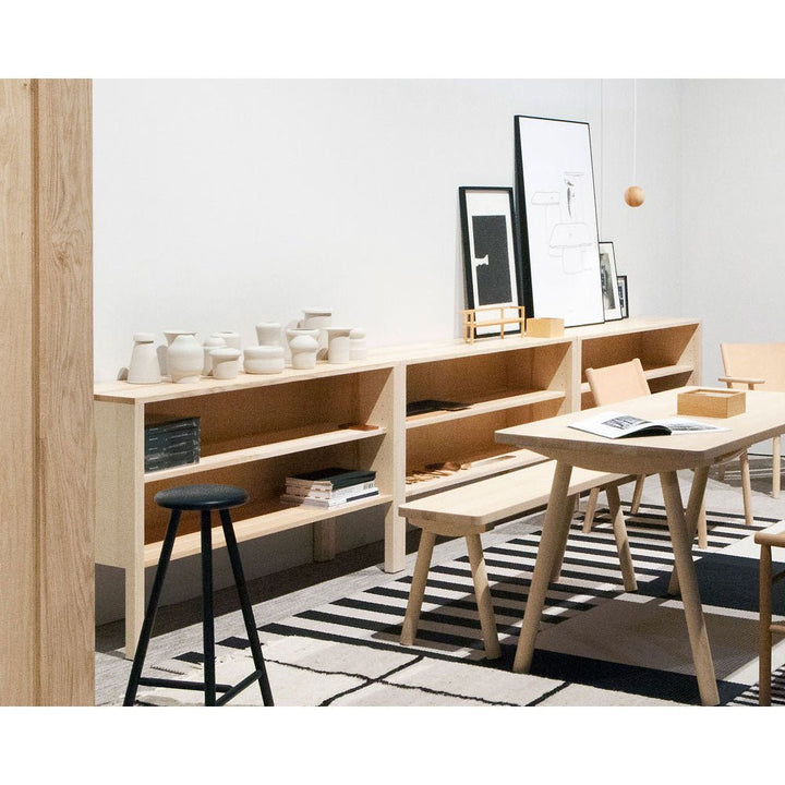 Arkitecture Low Cabinet - Nikari - Sideboards + Cabinets - Natural Oiled Birch - With Doors - HORNE