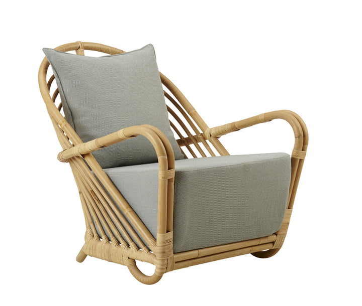 Arne Jacobsen Charlottenborg Chair - Sika Design - Chairs - Natural - Sunbrella Sailcloth Seagull - HORNE