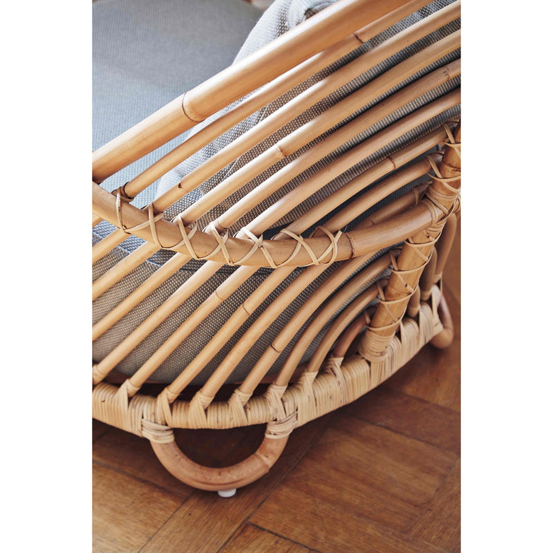 Arne Jacobsen Charlottenborg Chair - Sika Design - Chairs - Natural - Tempotest White Canvas - HORNE