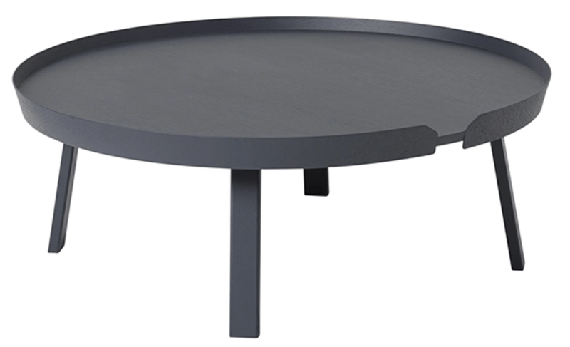 Around Coffee Table - Extra Large - Muuto - Tables + Desks - Black - HORNE