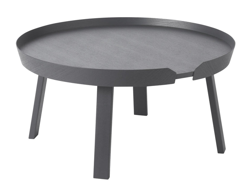 Around Coffee Table - Large - Muuto - Tables + Desks - Black - HORNE