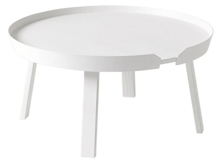 Around Coffee Table - Large - Muuto - Tables + Desks - White - HORNE