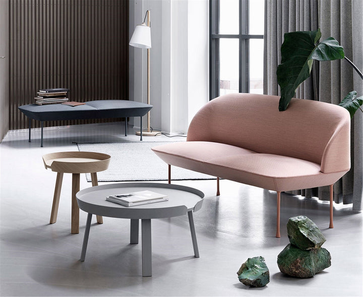 Around Coffee Table - Large - Muuto - Tables + Desks - Stained Dark Brown - HORNE