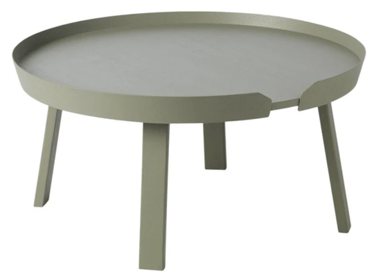 Around Coffee Table - Large - Muuto - Tables + Desks - Dusty Green - HORNE