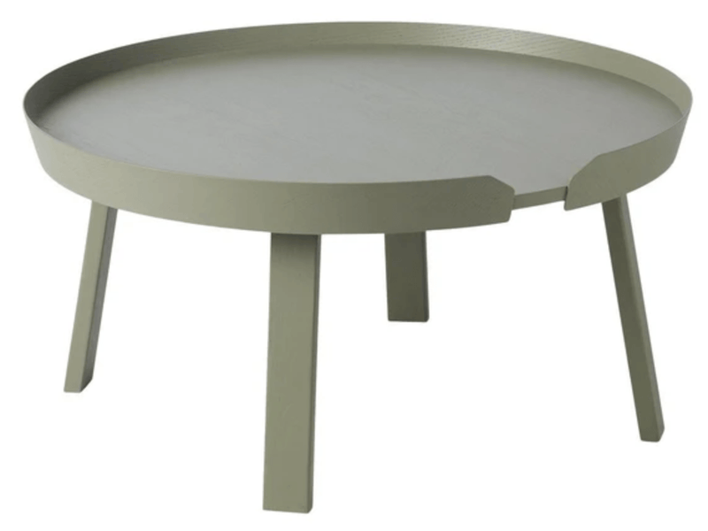 Around Coffee Table - Large - Muuto - Tables + Desks - Black - HORNE