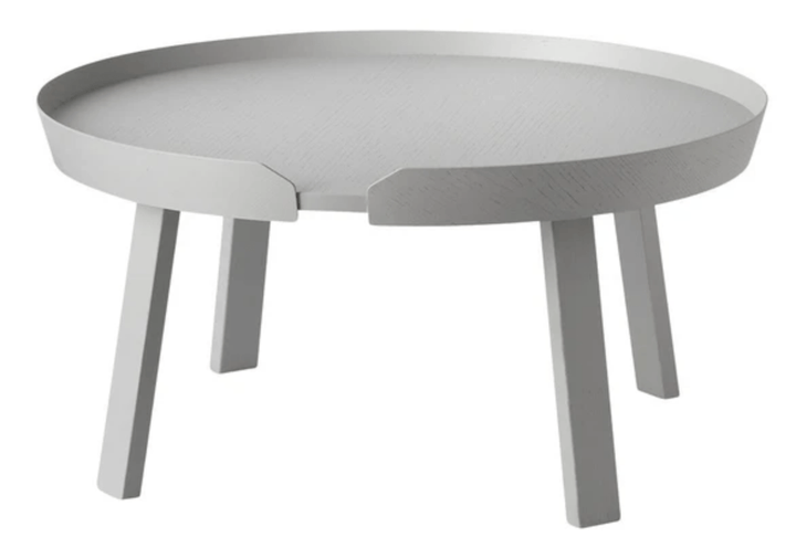 Around Coffee Table - Large - Muuto - Tables + Desks - Grey - HORNE