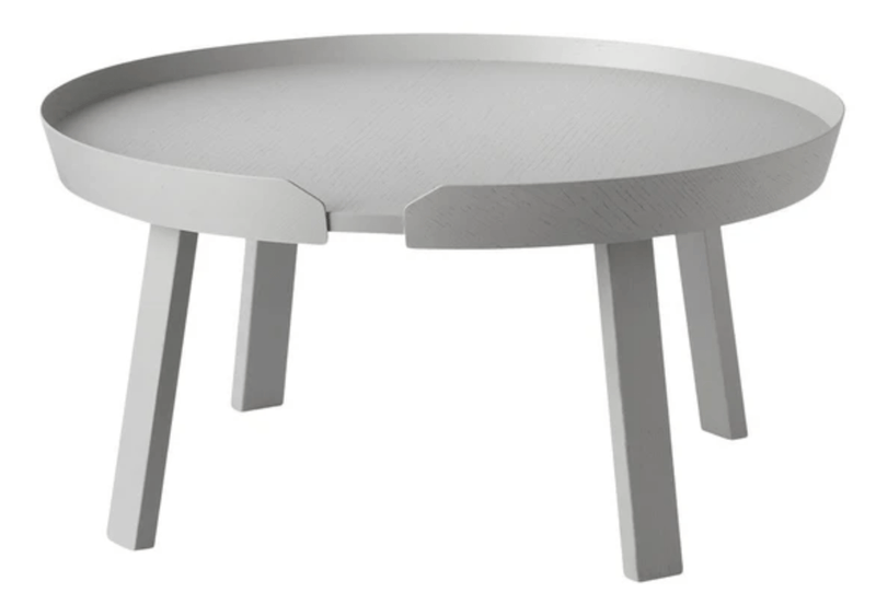 Around Coffee Table - Large - Muuto - Tables + Desks - Black - HORNE