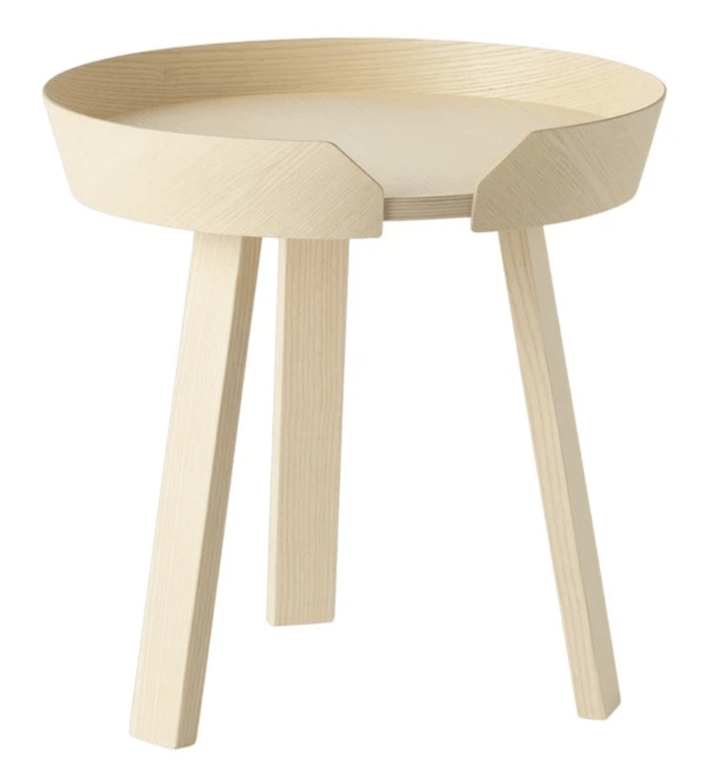 Around Coffee Table - Small - Muuto - Bedside Tables - Ash - HORNE