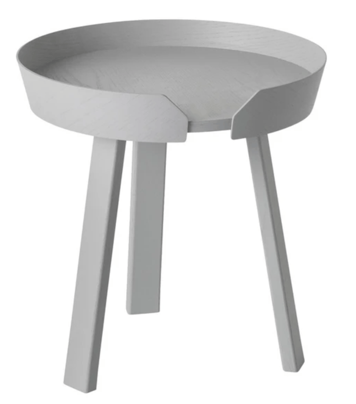 Around Coffee Table - Small - Muuto - Bedside Tables - Grey - HORNE