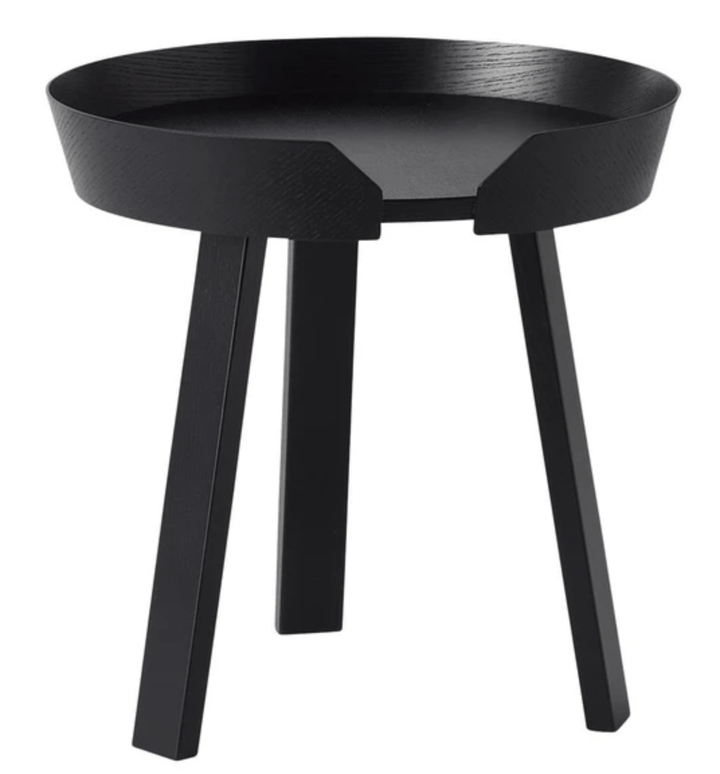 Around Coffee Table - Small - Muuto - Bedside Tables - Black - HORNE