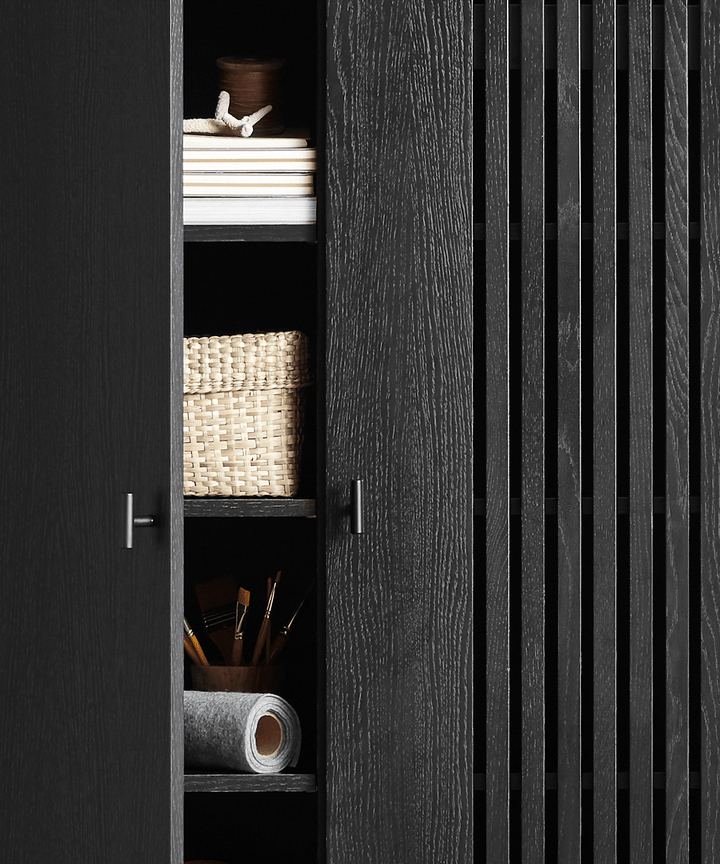 Array Highboard 80 - Woud - Sideboards + Cabinets - Walnut - HORNE