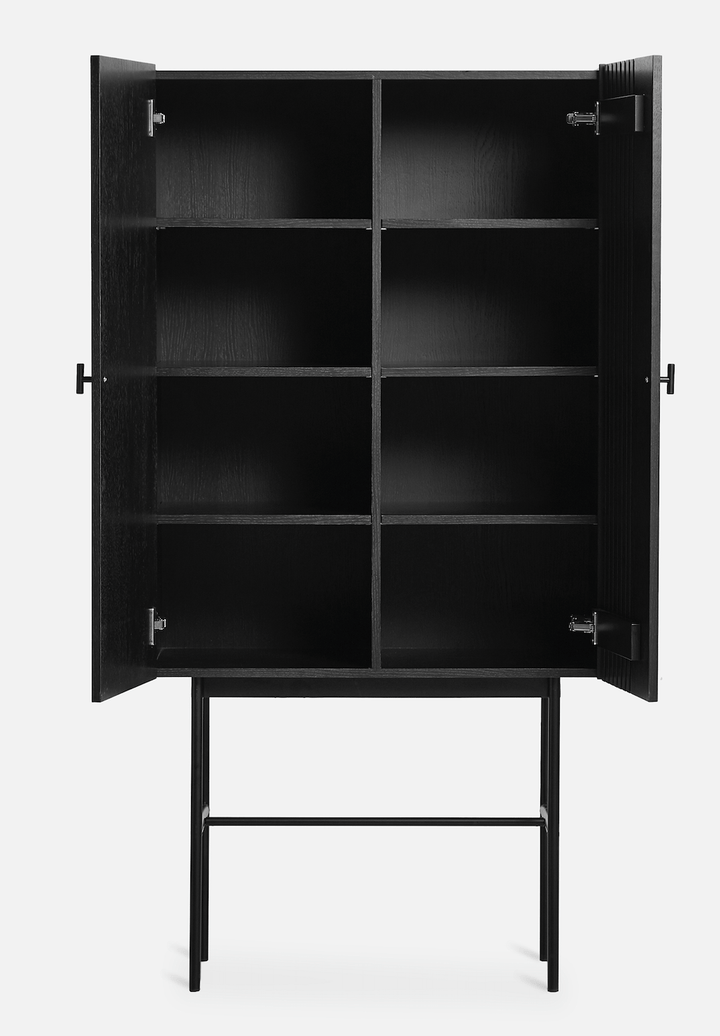 Array Highboard 80 - Woud - Sideboards + Cabinets - Walnut - HORNE