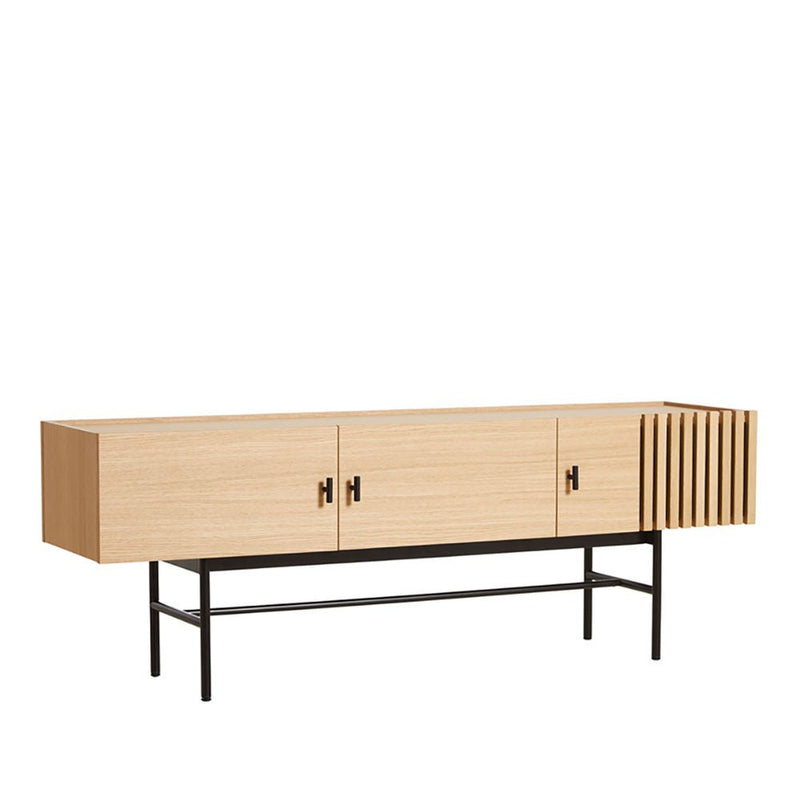 Array Low Sideboard - Woud - Sideboards + Cabinets - White Oak - HORNE