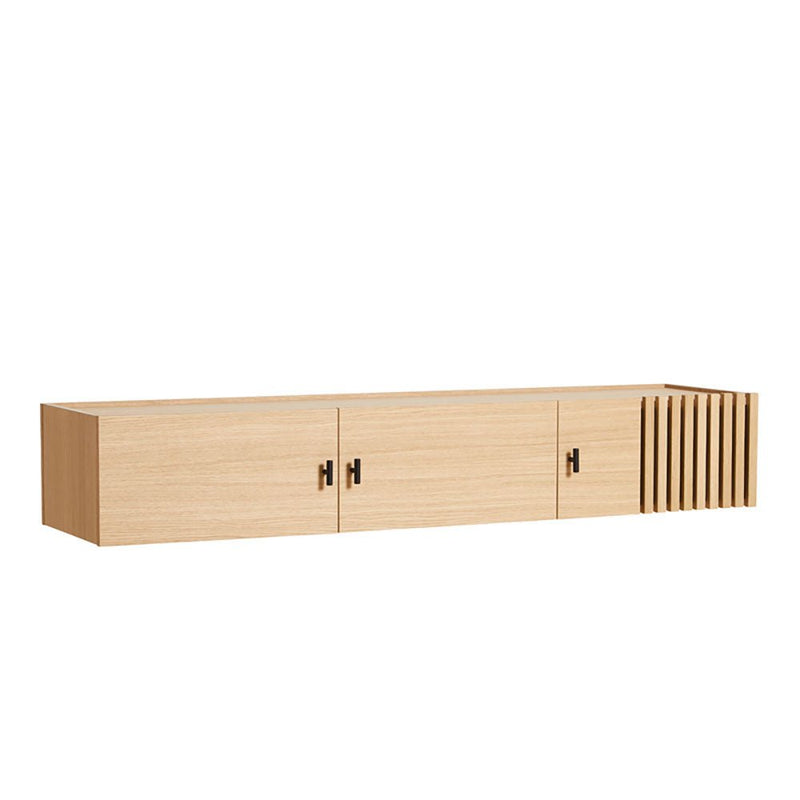 Array Wall Mounted Sideboard - Woud - Sideboards + Cabinets - White Oak - HORNE