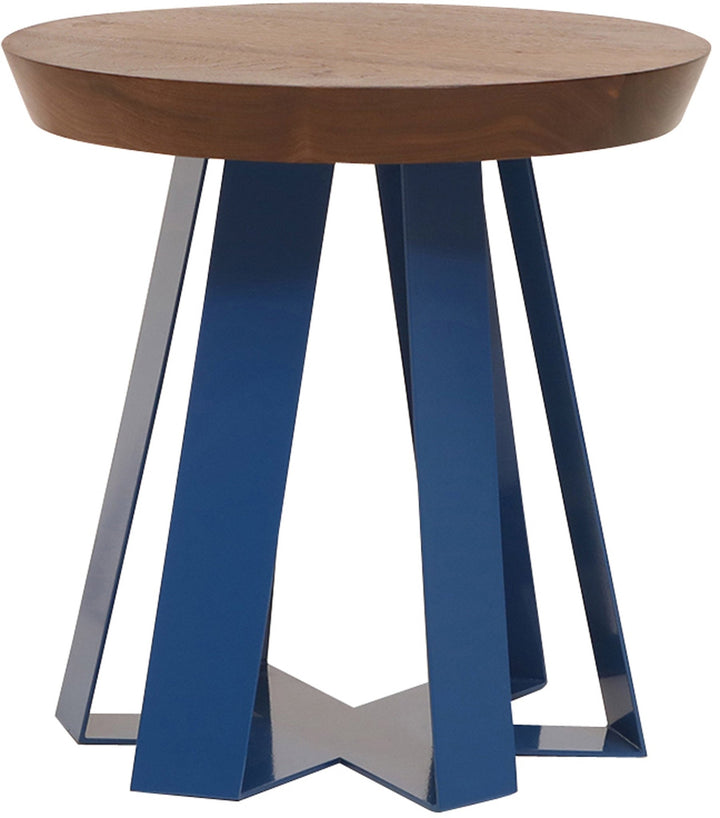 ARS Side Table - 16" - Artless - Stools + Benches + Ottomans - Oak Wood - Matte Black - HORNE
