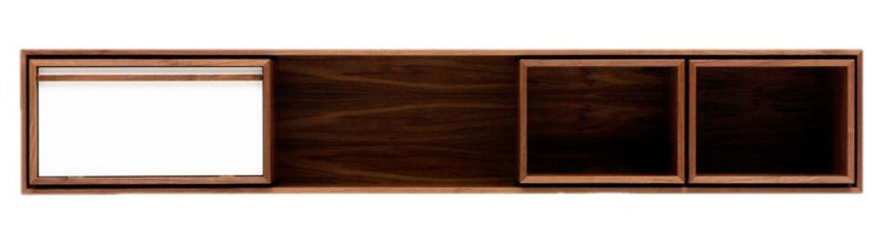 Artless Wall Unit - Artless - Sideboards + Cabinets - Large - Battleship Grey Lacquer - HORNE