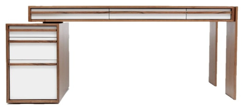 Artless Writing Unit - Artless - Sideboards + Cabinets - Orange Lacquer - HORNE