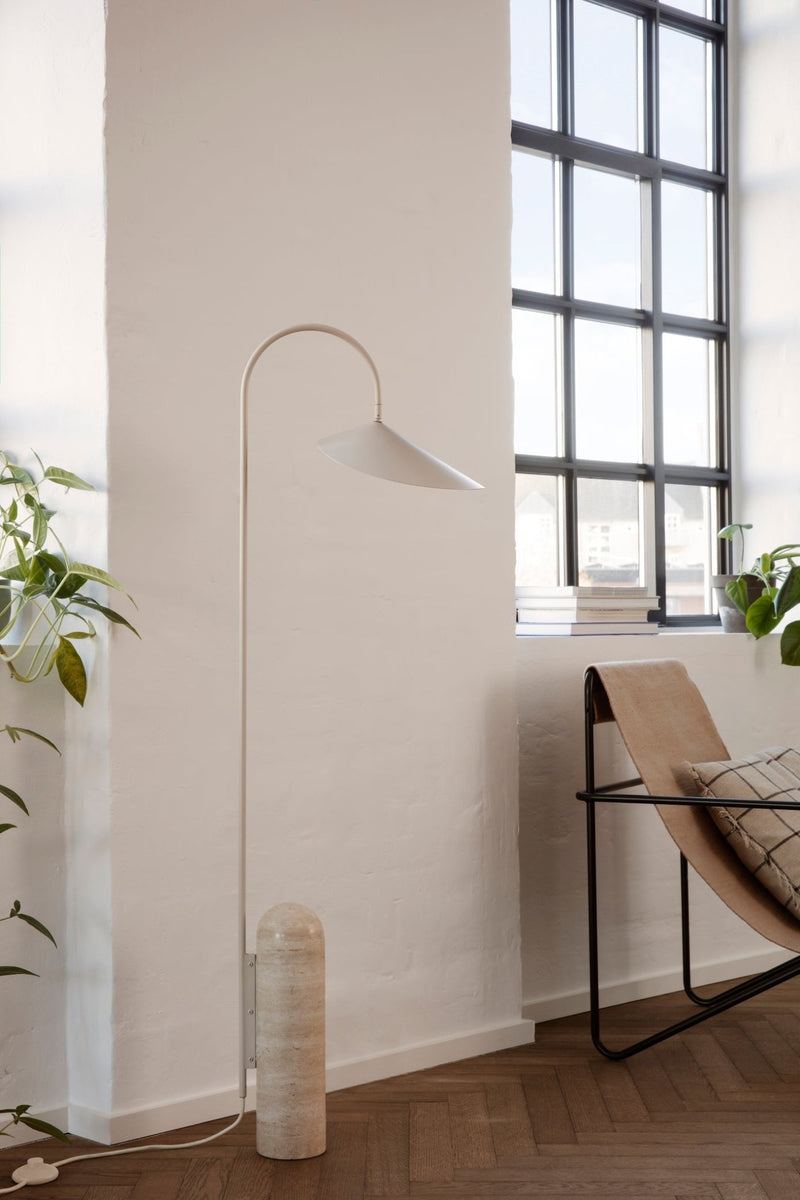 Arum Floor Lamp - Ferm Living - Floor Lamps - Cashmere - HORNE