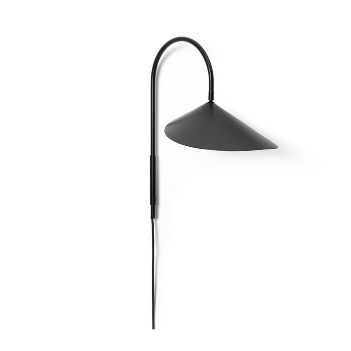Arum Swivel Wall Lamp - Ferm Living - Wall Sconces - Black - HORNE