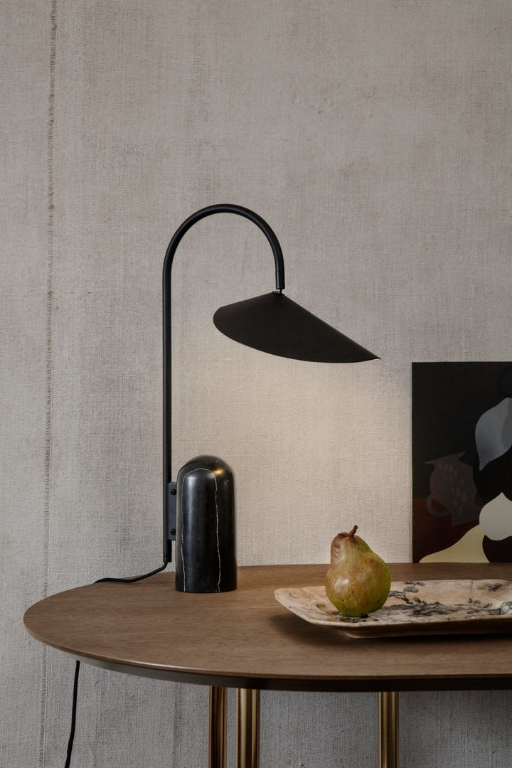 Arum Table Lamp - Ferm Living - Tables + Desks - Black - HORNE