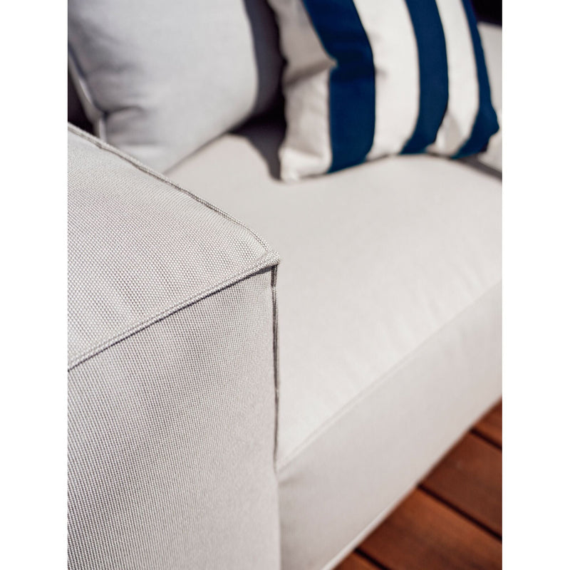 Asker Sofa - Mid Section Small - Skargaarden - Outdoor Furniture - Light Grey - HORNE