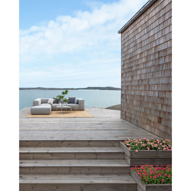 Asker Sofa - Mid Section Small - Skargaarden - Outdoor Furniture - Light Grey - HORNE