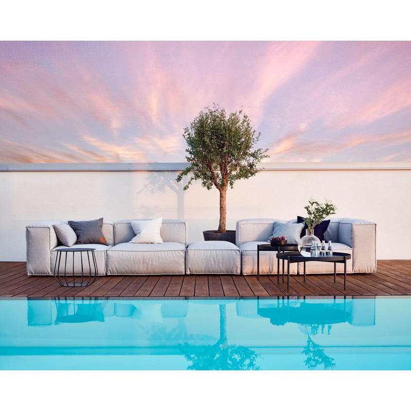 Asker Sofa - Mid Section Small - Skargaarden - Outdoor Furniture - Light Grey - HORNE