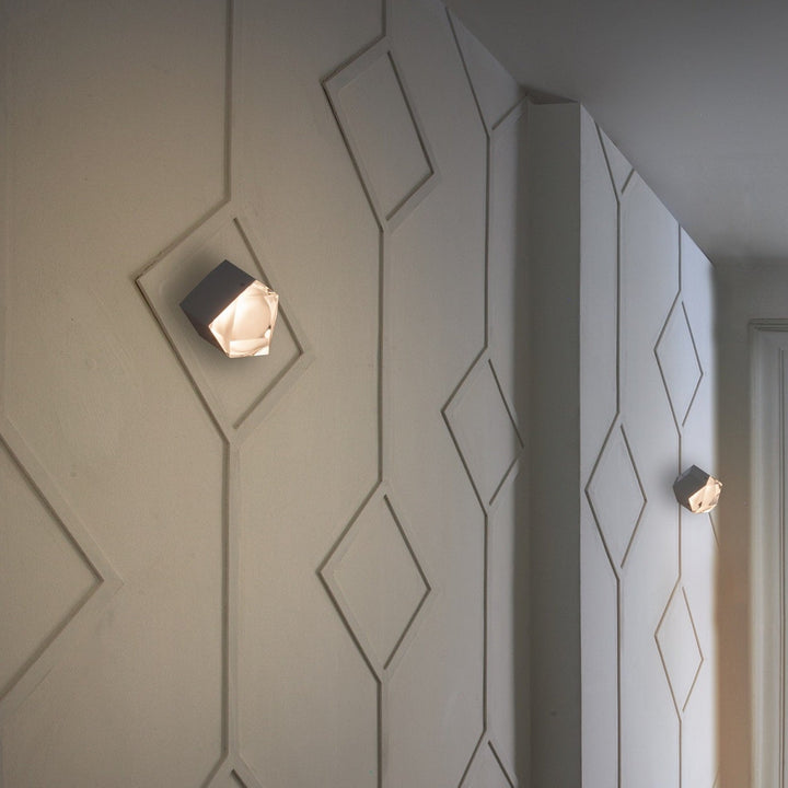 Astro Wall Lamp - Oluce - Wall Sconces - White - HORNE