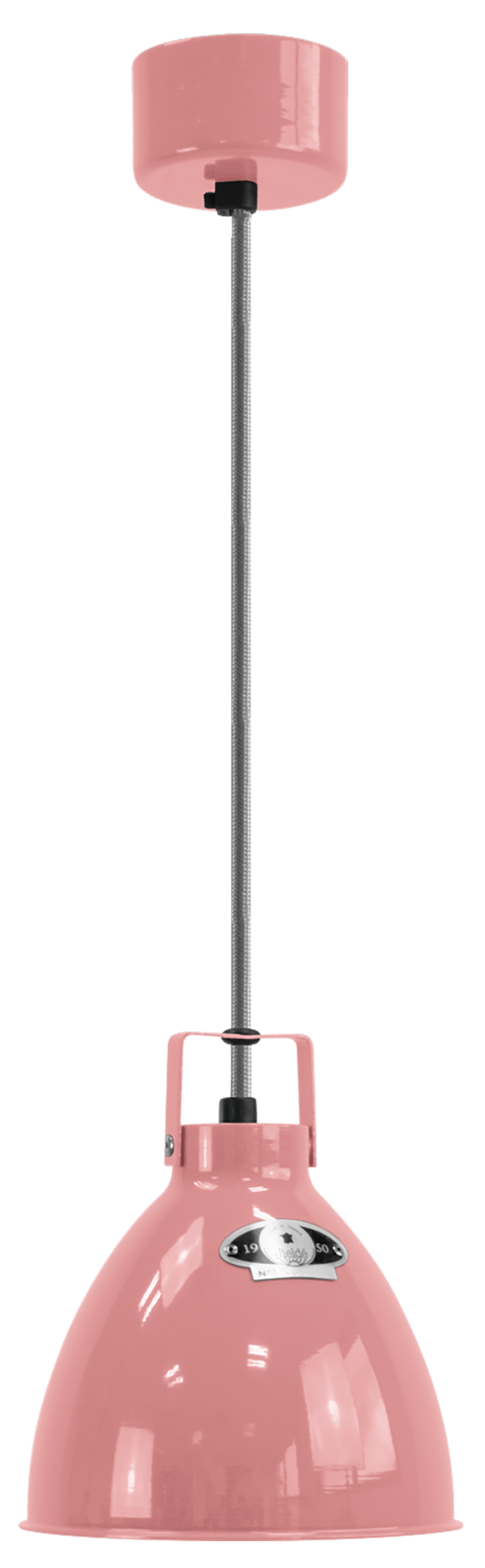 Augustin Pendant - A160 - Glossy Finish - Jielde - Pendants - Silver Grey - RAL9006 - Gold - HORNE