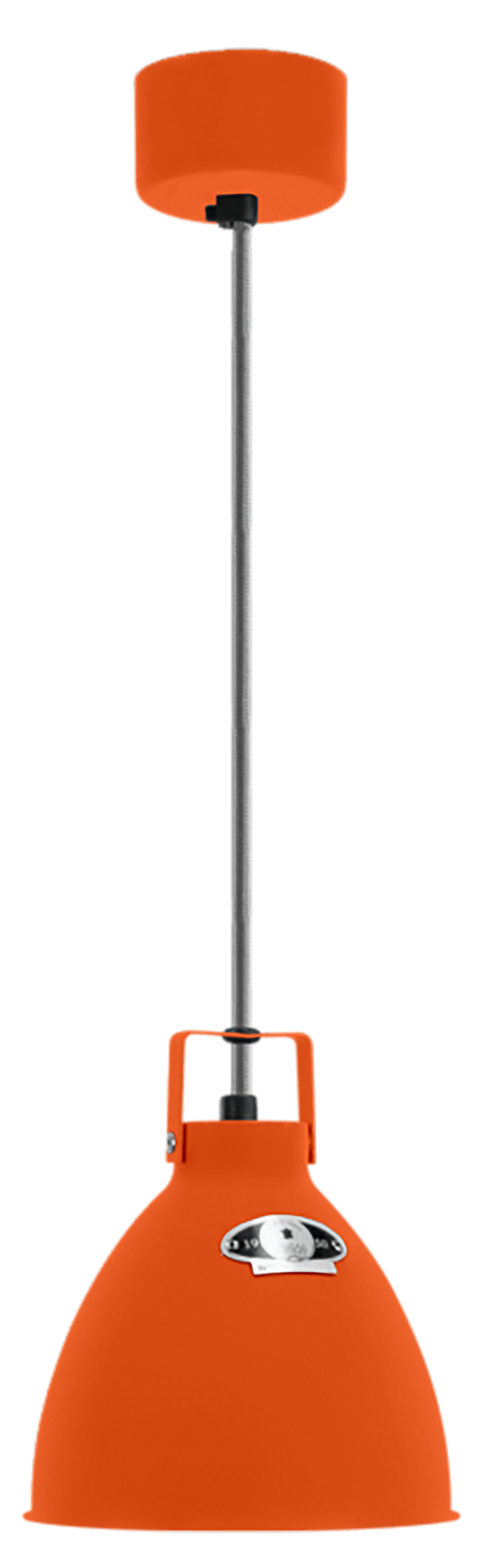 Augustin Pendant - A160 - Matte Finish - Jielde - Pendants - Orange - RAL2004 - Gold - HORNE