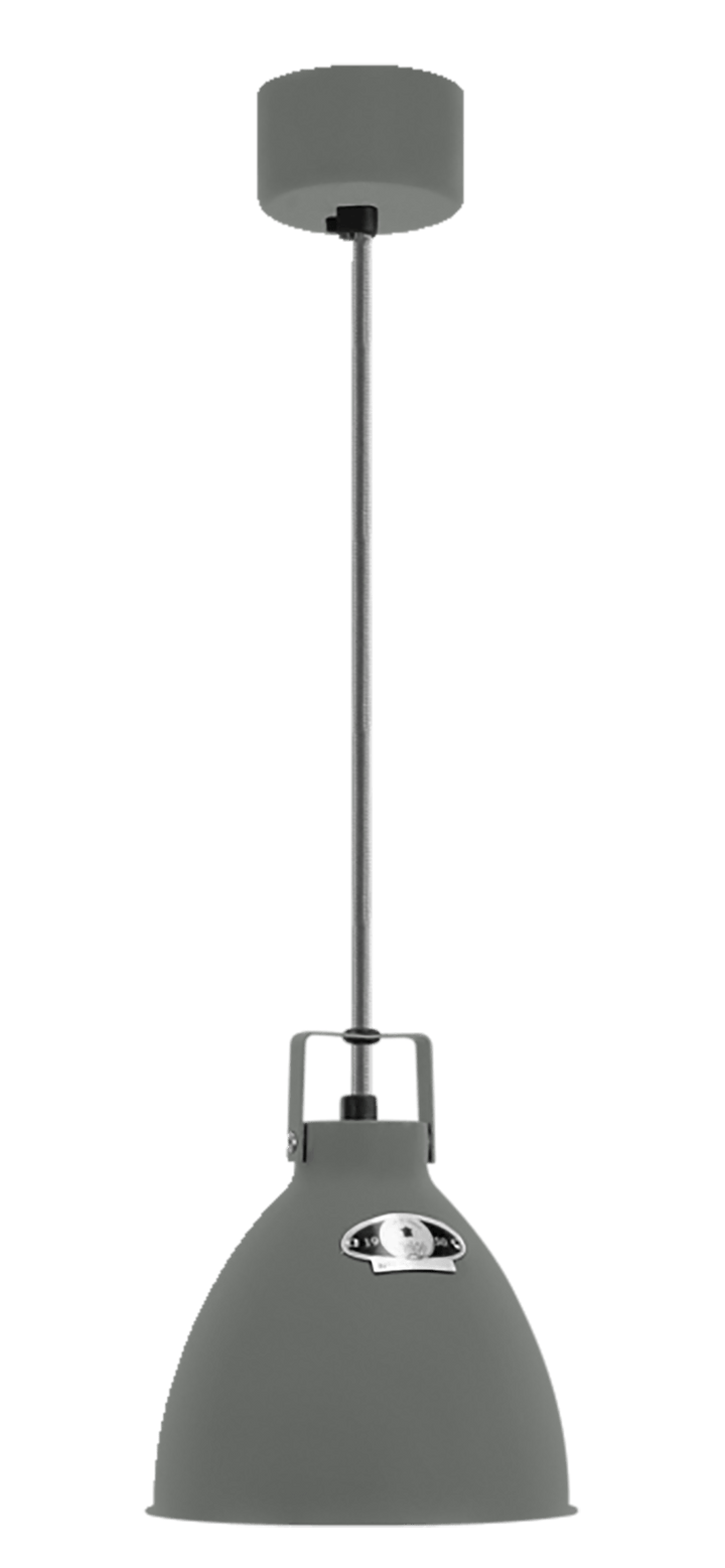 Augustin Pendant - A160 - Matte Finish - Jielde - Pendants - Mouse Grey - RAL7005 - Gold - HORNE