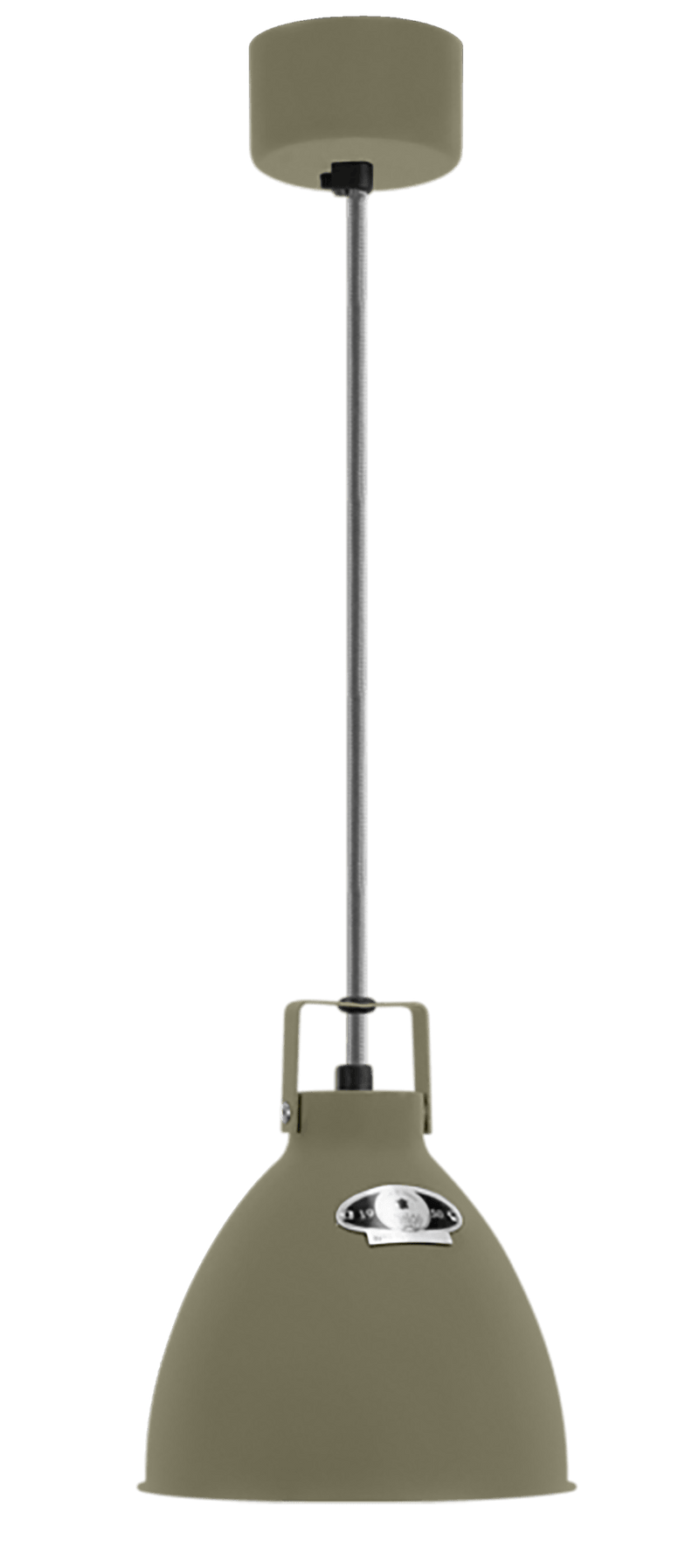 Augustin Pendant - A160 - Matte Finish - Jielde - Pendants - Apple Green - RAL6018 - Gold - HORNE