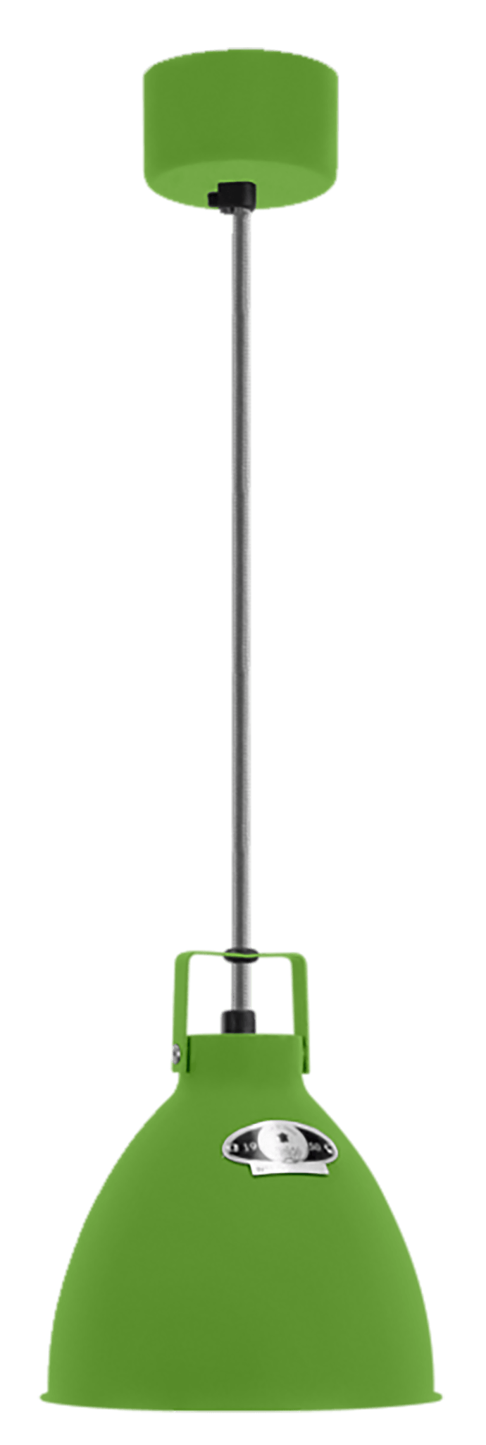 Augustin Pendant - A160 - Matte Finish - Jielde - Pendants - Apple Green - RAL6018 - Gold - HORNE