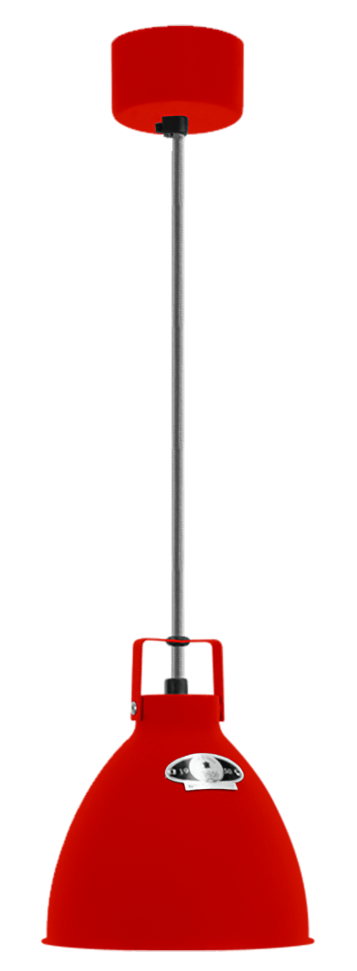 Augustin Pendant - A160 - Matte Finish - Jielde - Pendants - Red - RAL3020 - Gold - HORNE