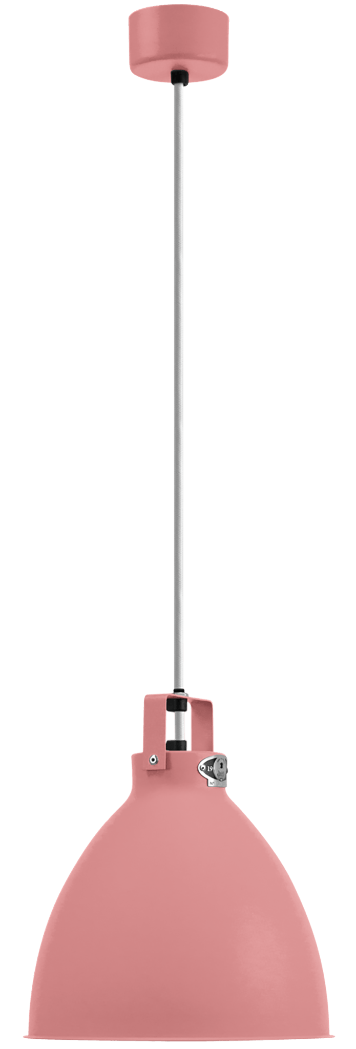 Augustin Pendant - A240 - Glossy Finish - Jielde - Pendants - Ocean Blue - RAL5020 - Gold - HORNE