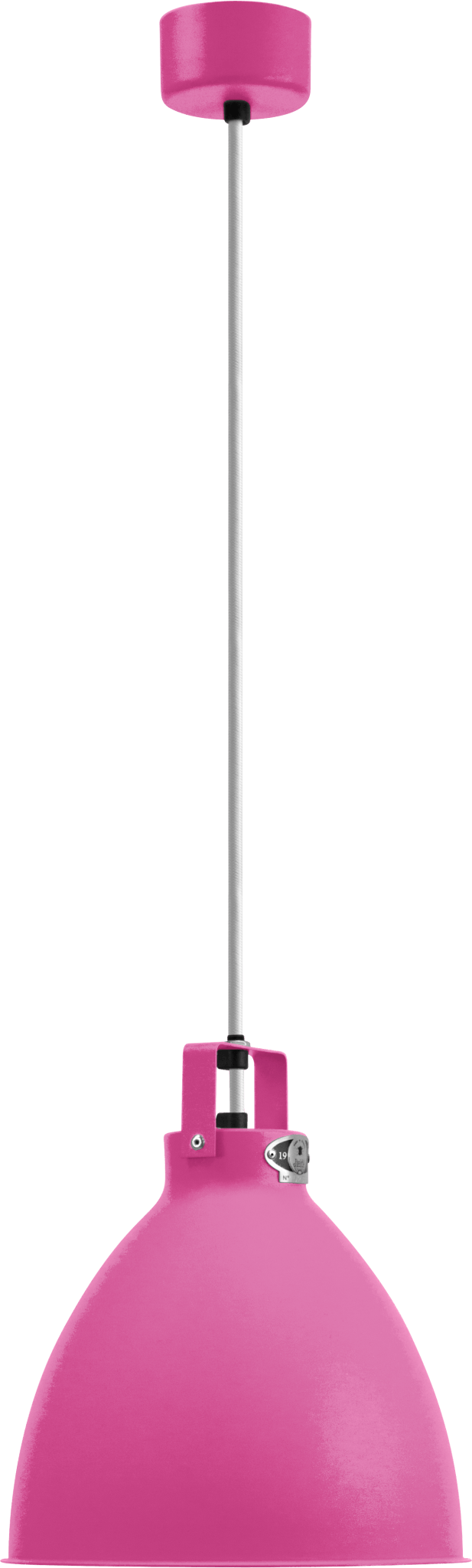 Augustin Pendant - A240 - Glossy Finish - Jielde - Pendants - Ocean Blue - RAL5020 - Gold - HORNE