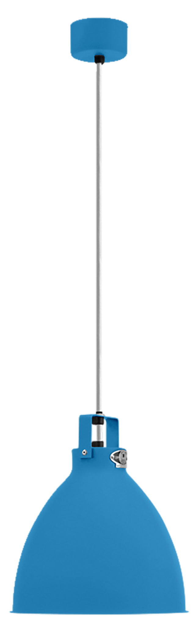 Augustin Pendant - A240 - Matte Finish - Jielde - Pendants - Orange - RAL2004 - Gold - HORNE