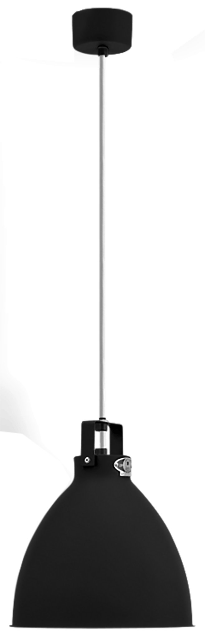 Augustin Pendant - A240 - Matte Finish - Jielde - Pendants - Orange - RAL2004 - Gold - HORNE