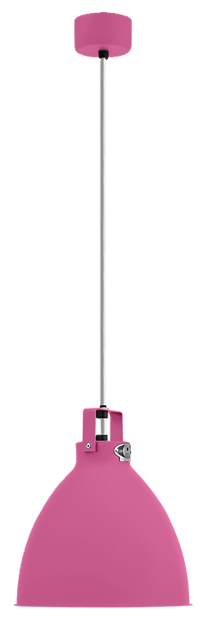 Augustin Pendant - A240 - Matte Finish - Jielde - Pendants - Pink - RAL4003 - Gold - HORNE