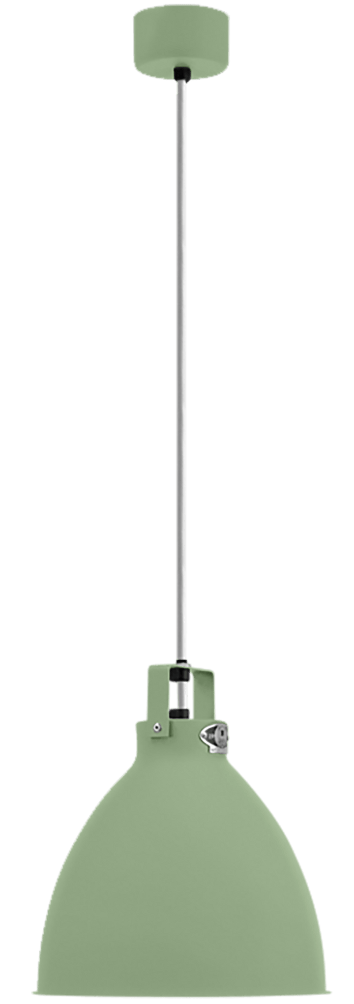 Augustin Pendant - A240 - Matte Finish - Jielde - Pendants - Water Green - RAL6019 - Gold - HORNE