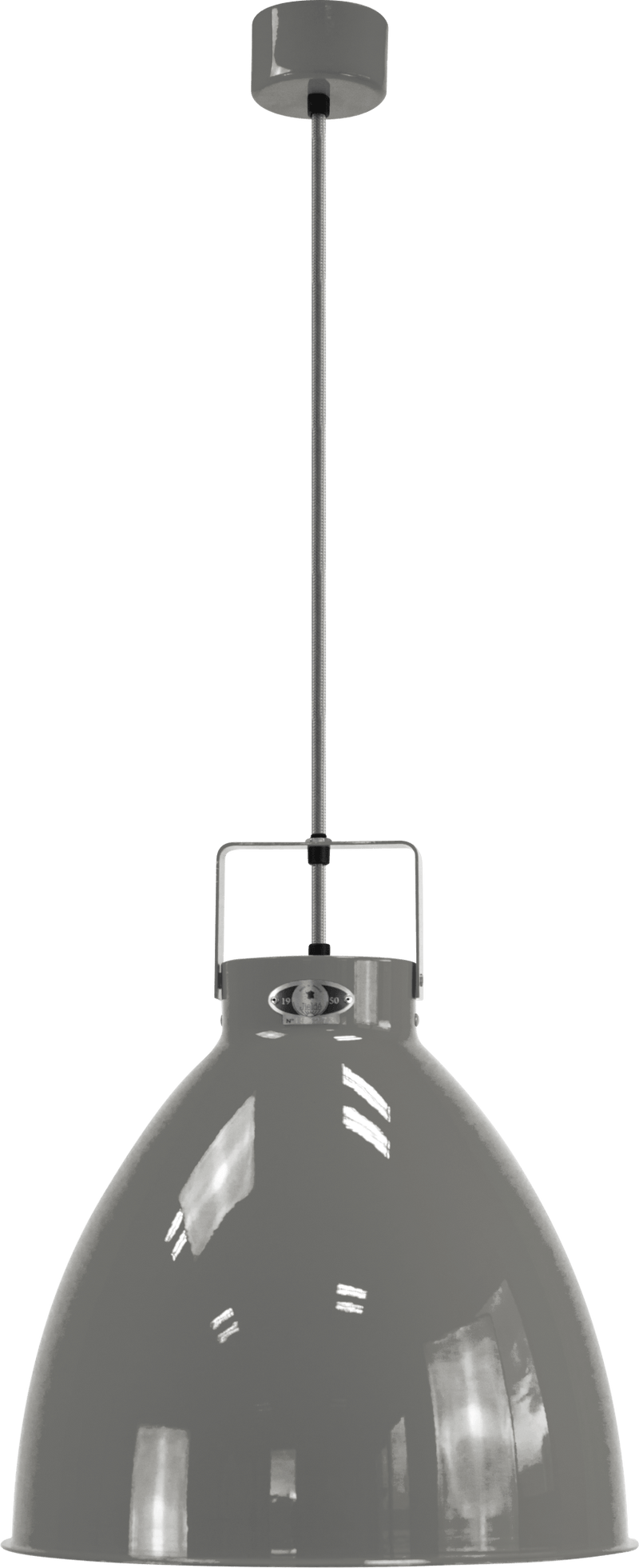 Augustin Pendant - A360 - Glossy Finish - Jielde - Pendants - Pink - RAL4003 - Gold - HORNE