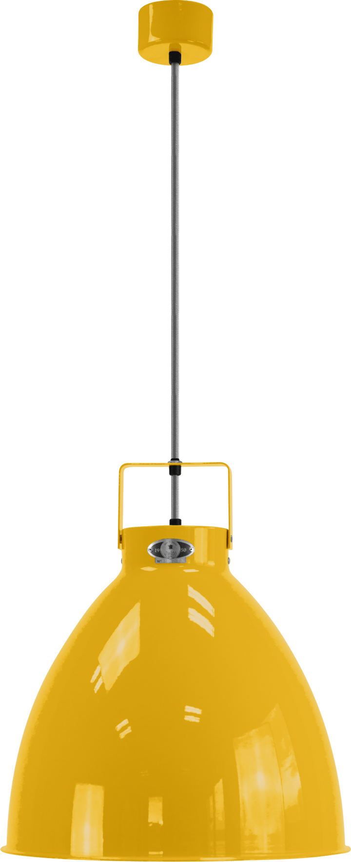 Augustin Pendant - A360 - Glossy Finish - Jielde - Pendants - Mustard - RAL1003 - Gold - HORNE