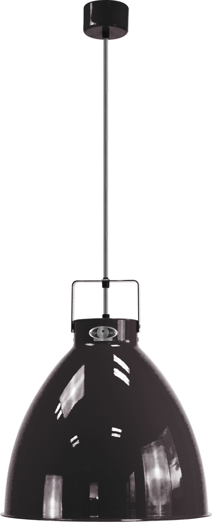 Augustin Pendant - A360 - Glossy Finish - Jielde - Pendants - Black - Gold - HORNE