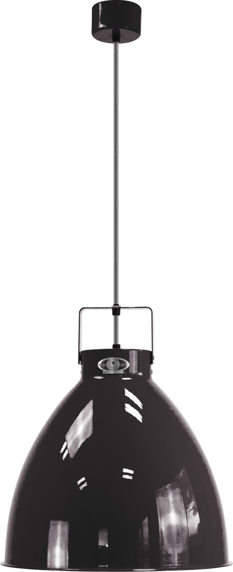 Augustin Pendant - A360 - Glossy Finish - Jielde - Pendants - Pink - RAL4003 - Gold - HORNE