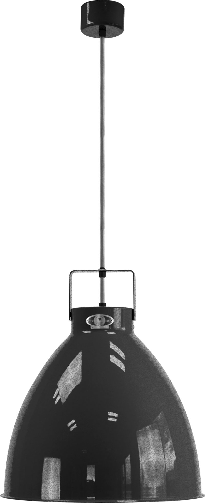 Augustin Pendant - A360 - Glossy Finish - Jielde - Pendants - Pink - RAL4003 - Gold - HORNE