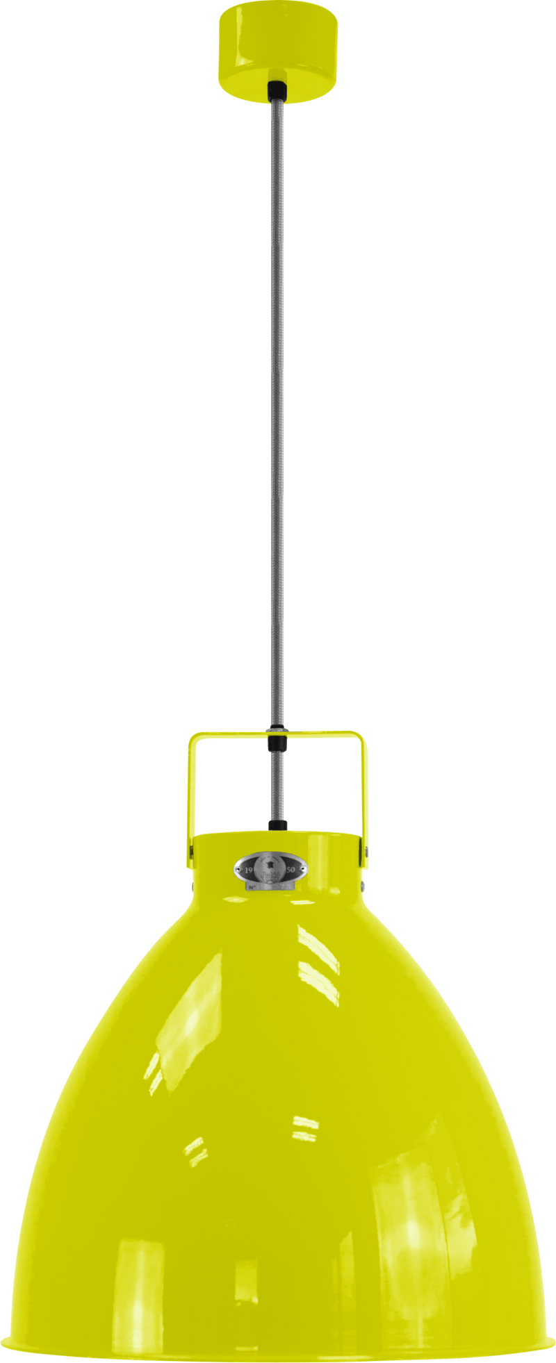 Augustin Pendant - A360 - Glossy Finish - Jielde - Pendants - Pink - RAL4003 - Gold - HORNE