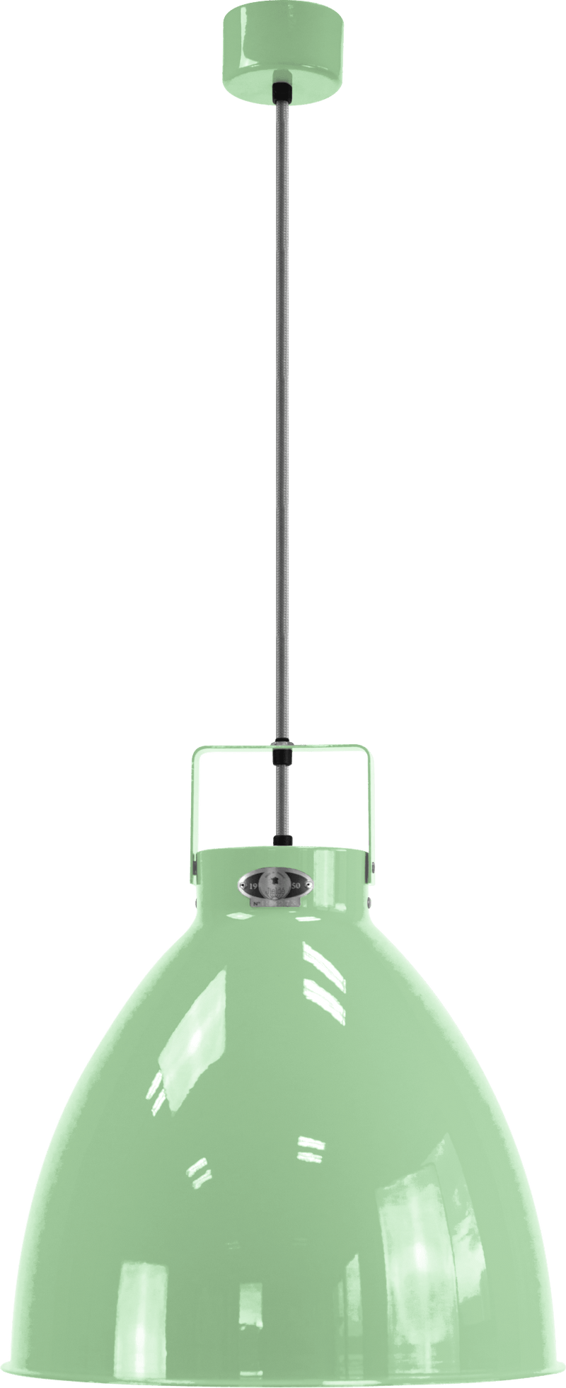 Augustin Pendant - A360 - Glossy Finish - Jielde - Pendants - Pink - RAL4003 - Gold - HORNE