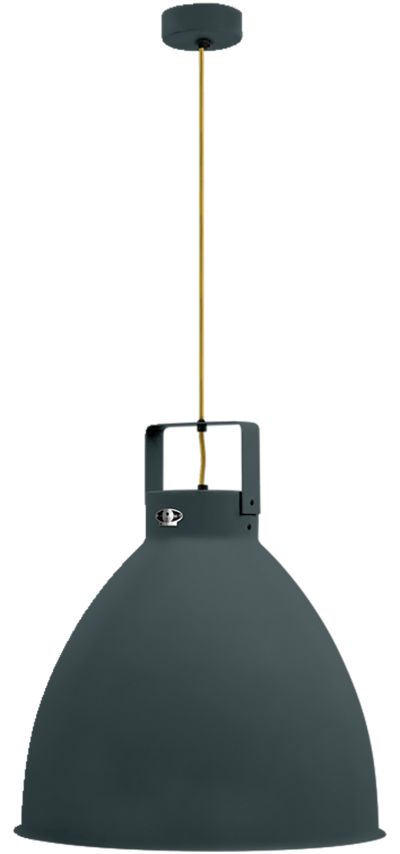 Augustin Pendant - A540 - Matte FInish - Jielde - Pendants - Black - Gold - HORNE